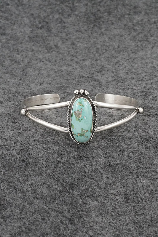 Turquoise & Sterling Silver Bracelet - Rosemary Saunders