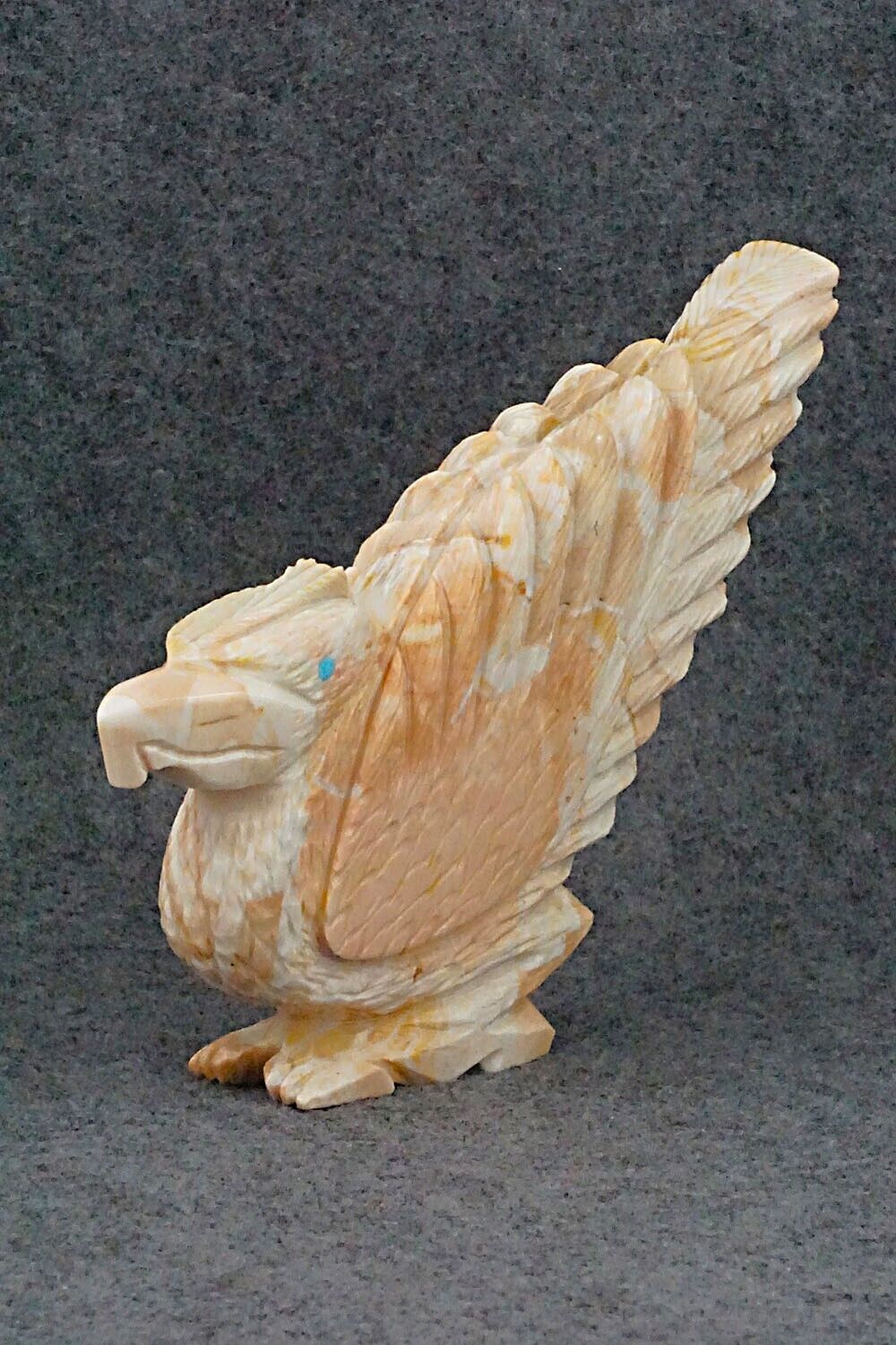 Roadrunner Zuni Fetish Carving - Tony Mackel