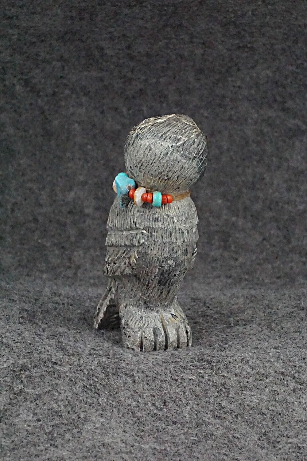 Owl Zuni Fetish Carving - Douglas Martza