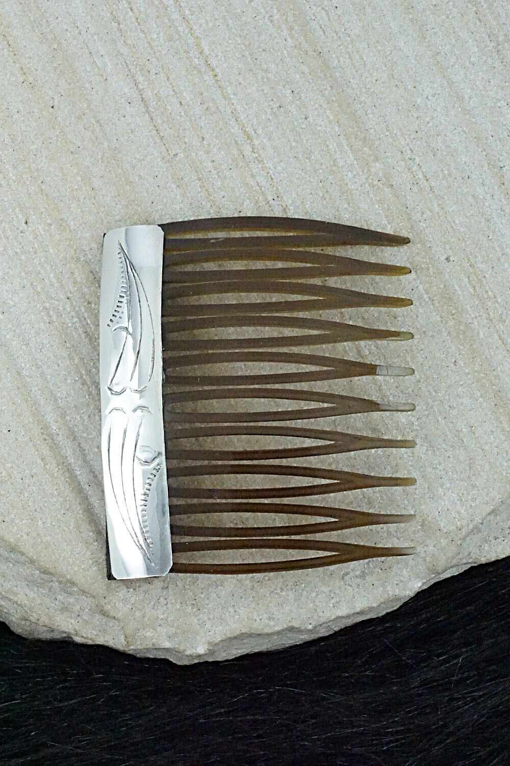 Sterling Silver Hair Combs - Randall Dalgai