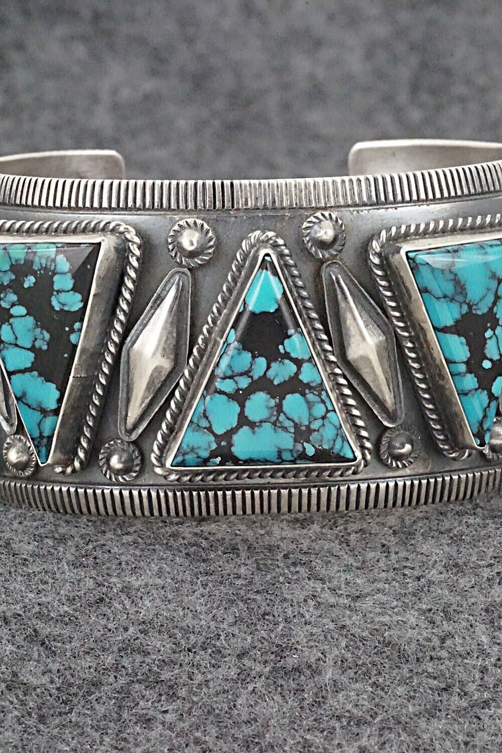 Turquoise & Sterling Silver Bracelet - Derrick Gordon