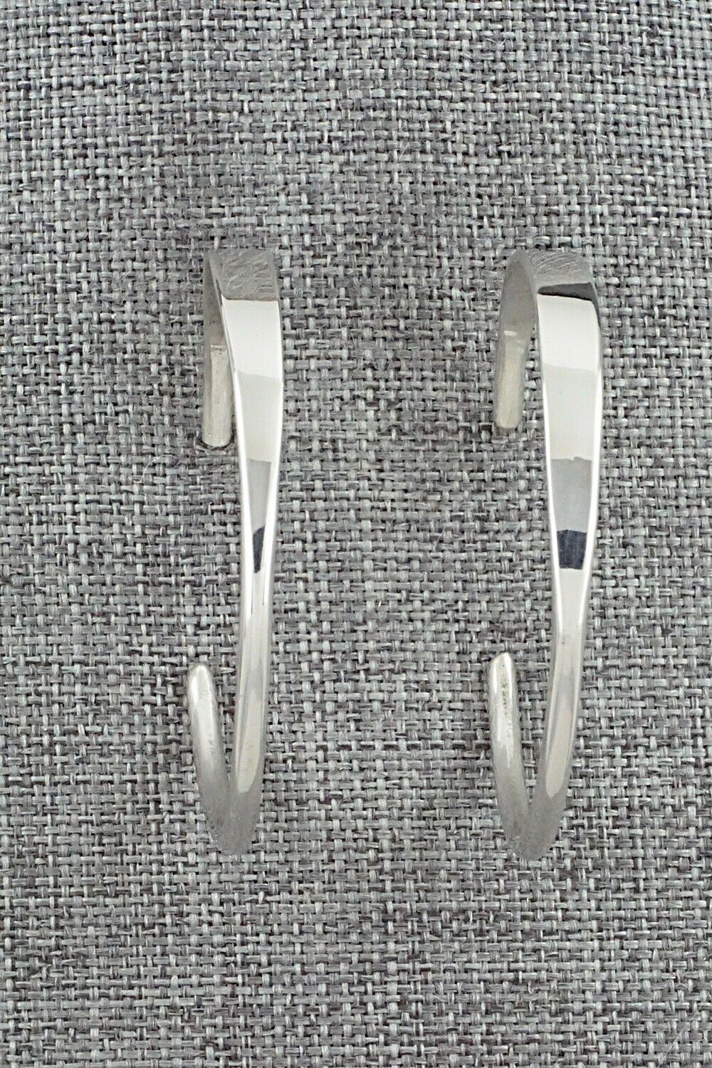 Sterling Silver Hoop Earrings - Elaine Tahe