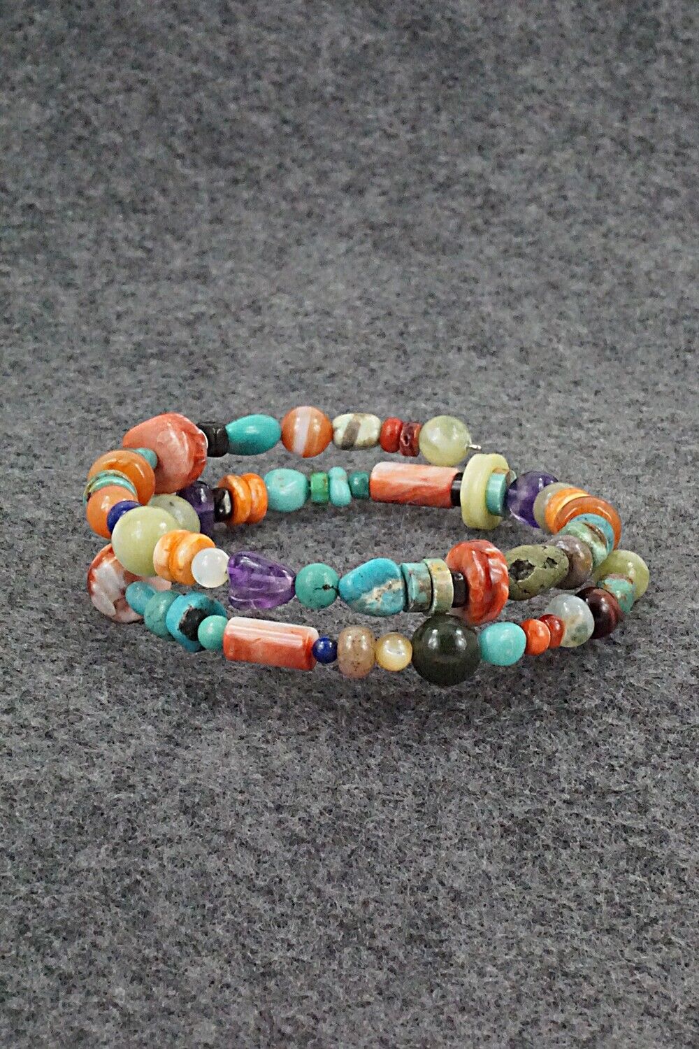 Multi-Stone Beaded Bracelet - Helen Tsosie