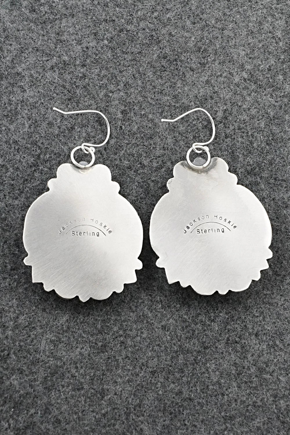 Turquoise & Sterling Silver Earrings - Jackson Hoskie