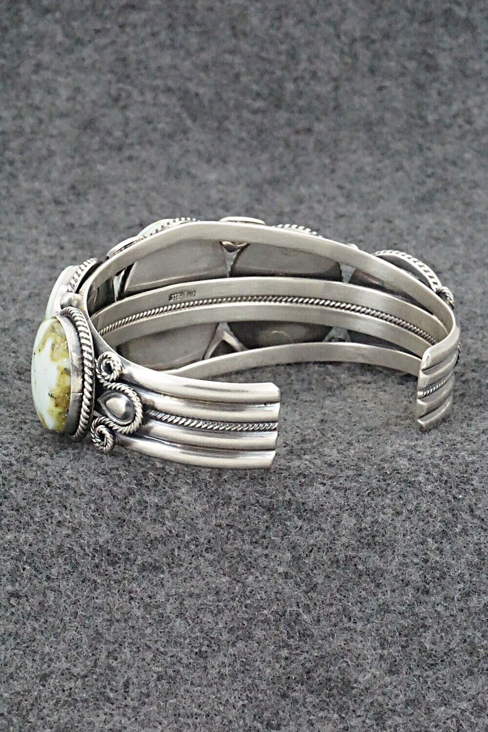 Variscite & Sterling Silver Bracelet - Derrick Gordon