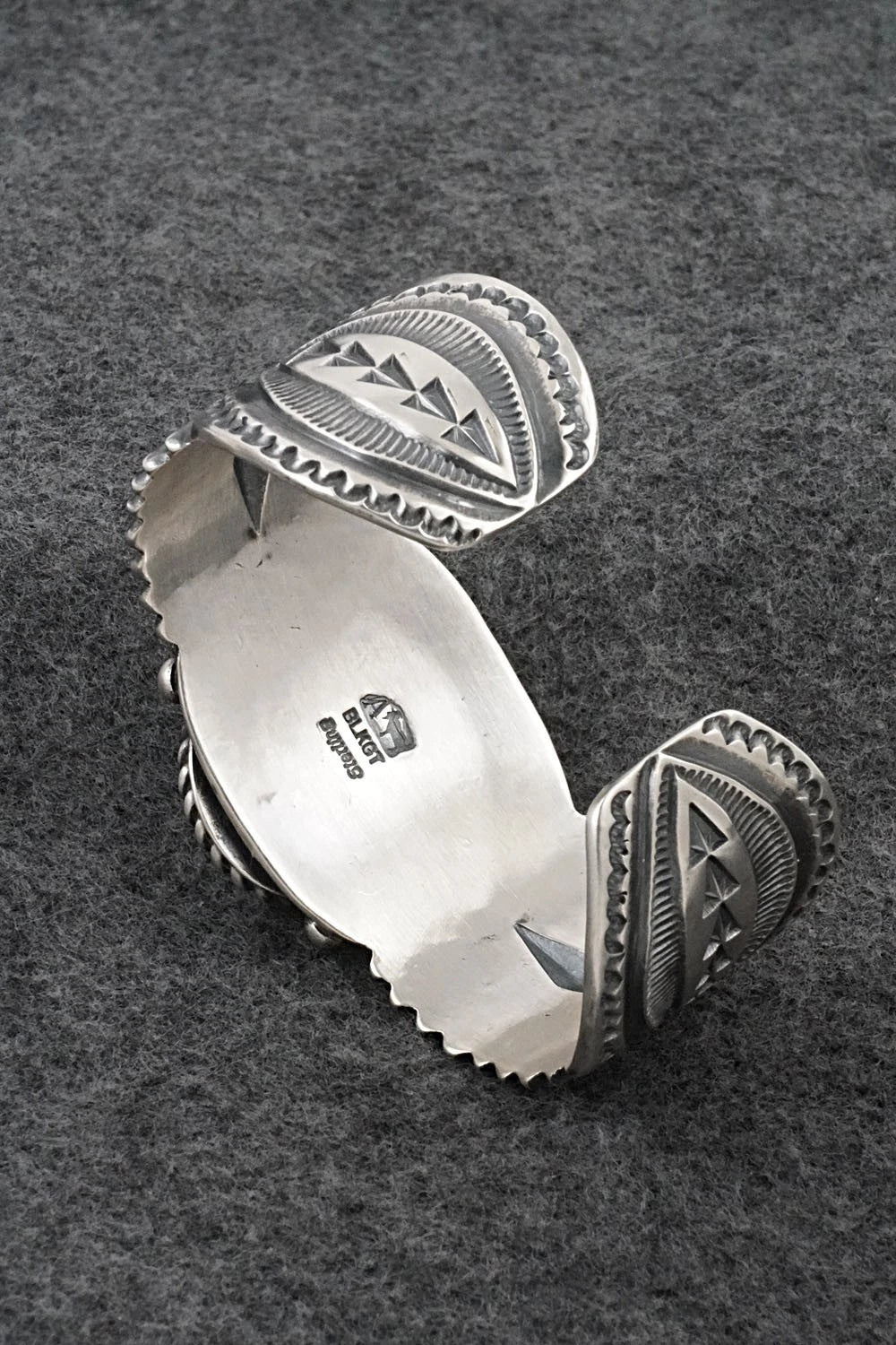 Turquoise & Sterling Silver Bracelet - Arnold Blackgoat