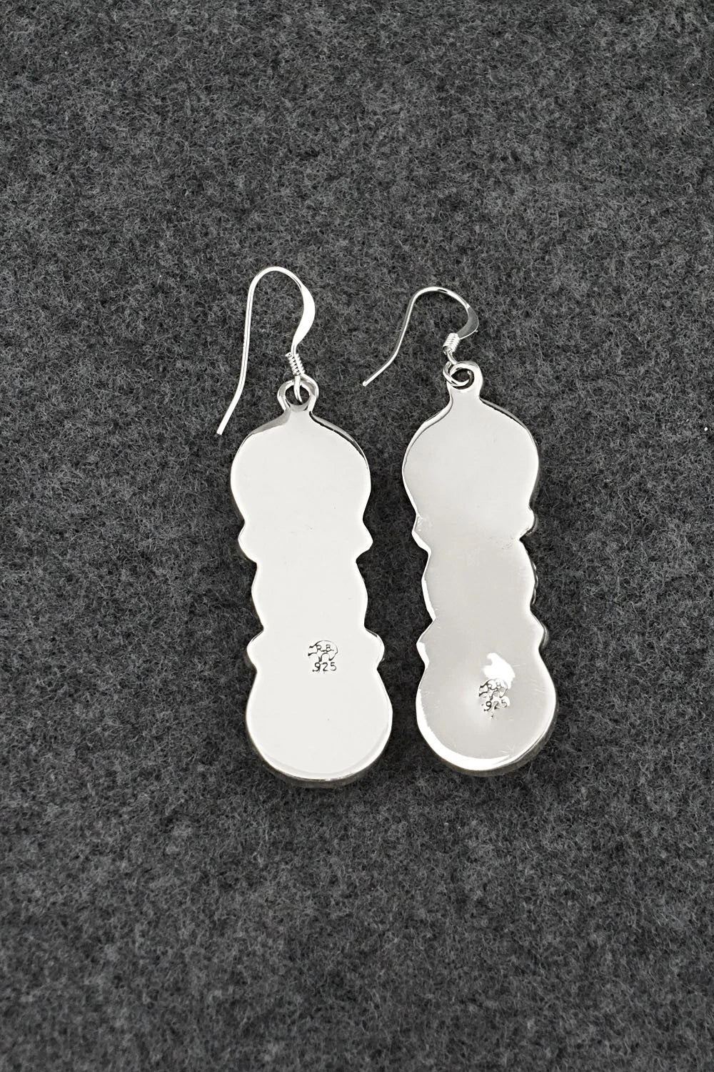 Turquoise & Sterling Silver Earrings - Marie Bahe