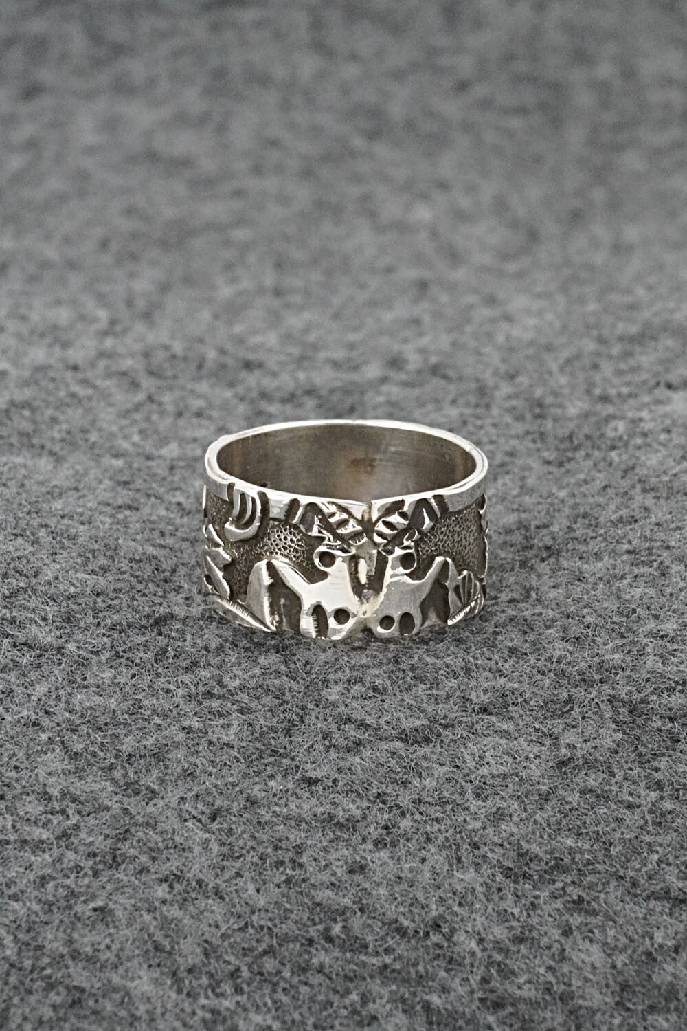 Sterling Silver Ring - Lloyd Becenti - Size 8