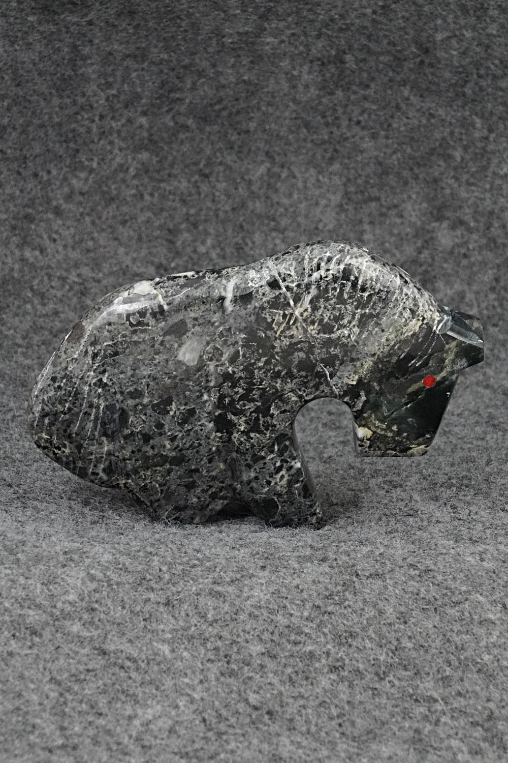 Horse Zuni Fetish Carving - Kenric Laiwakete