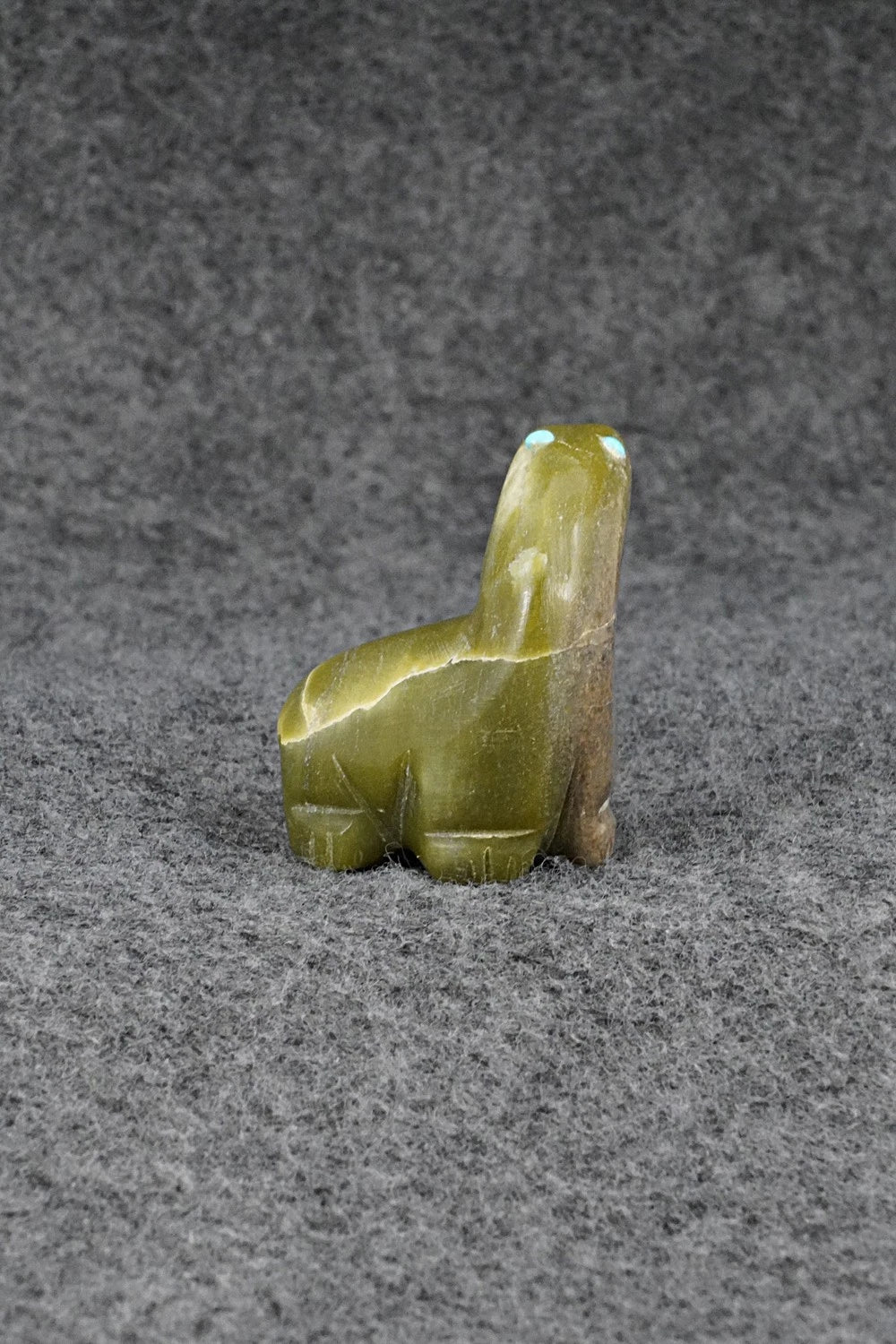 Dinosaur Zuni Fetish Carving - Cody Chavez