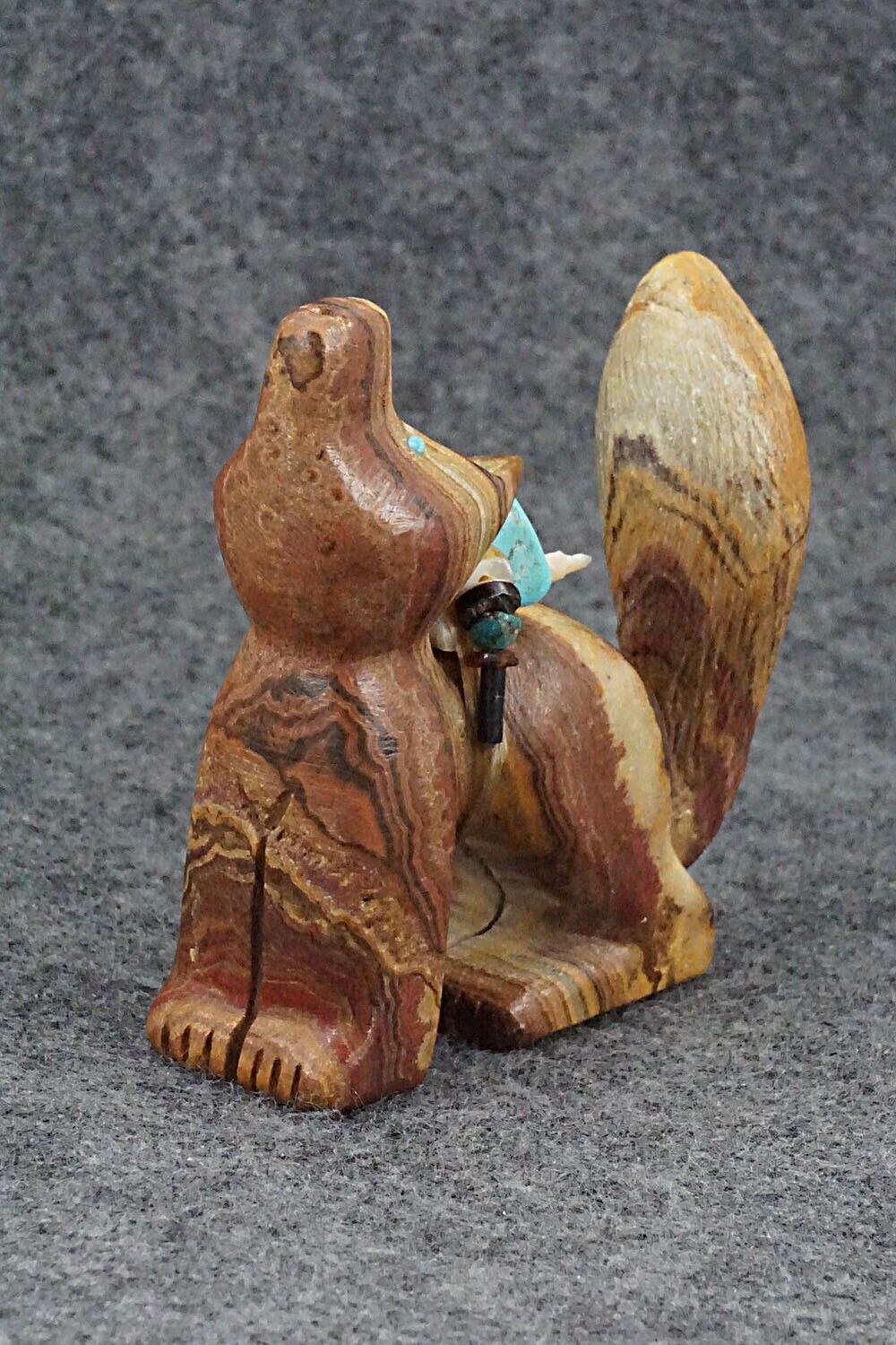 Wolf Zuni Fetish Carving - Douglas Martza