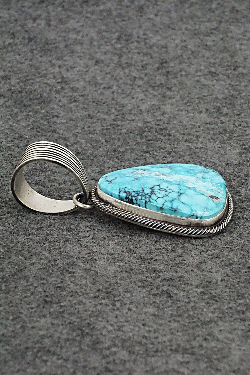 Turquoise & Sterling Silver Pendant - Randy Boyd