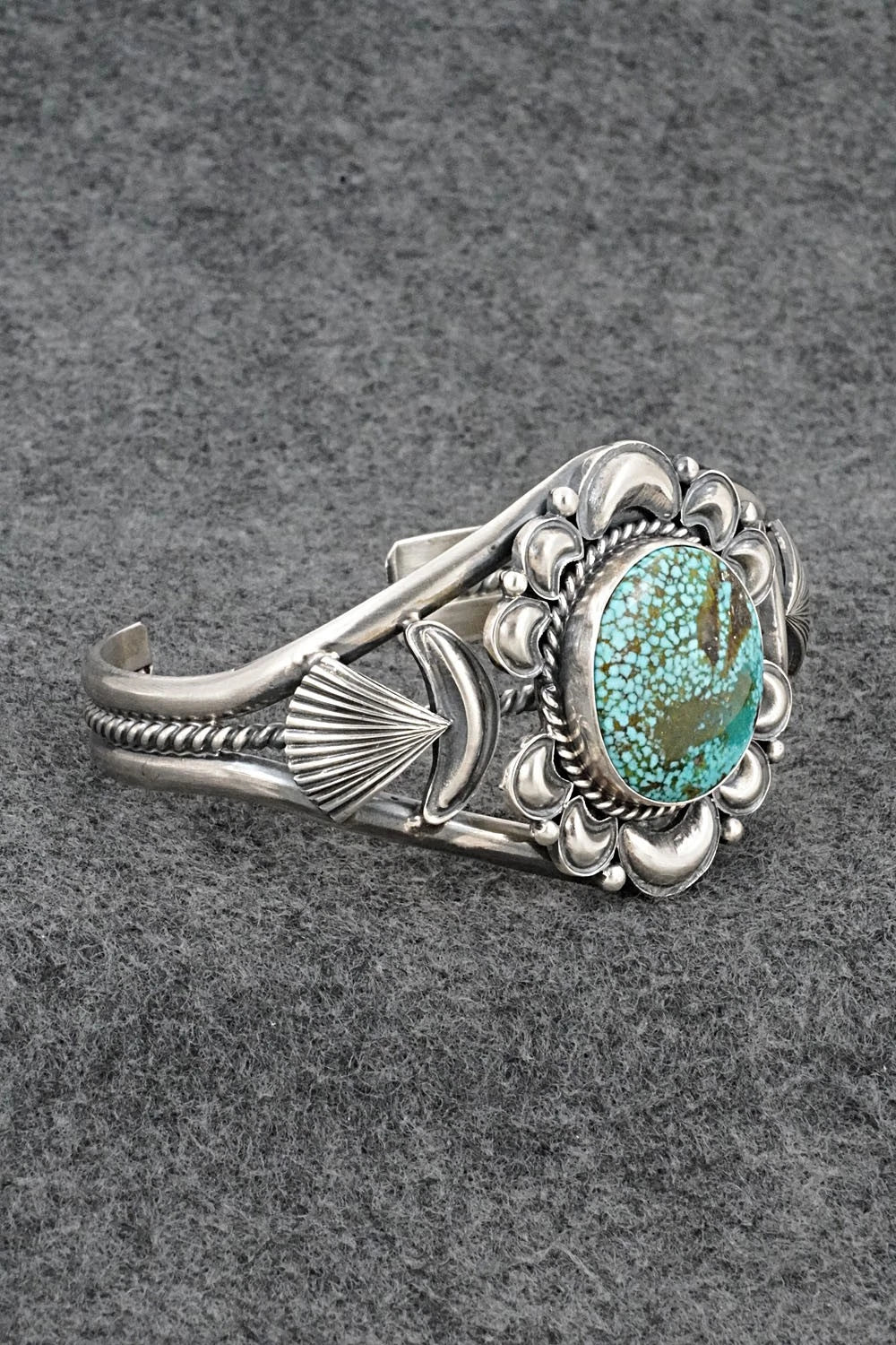 Turquoise & Sterling Silver Bracelet - Derrick Gordon