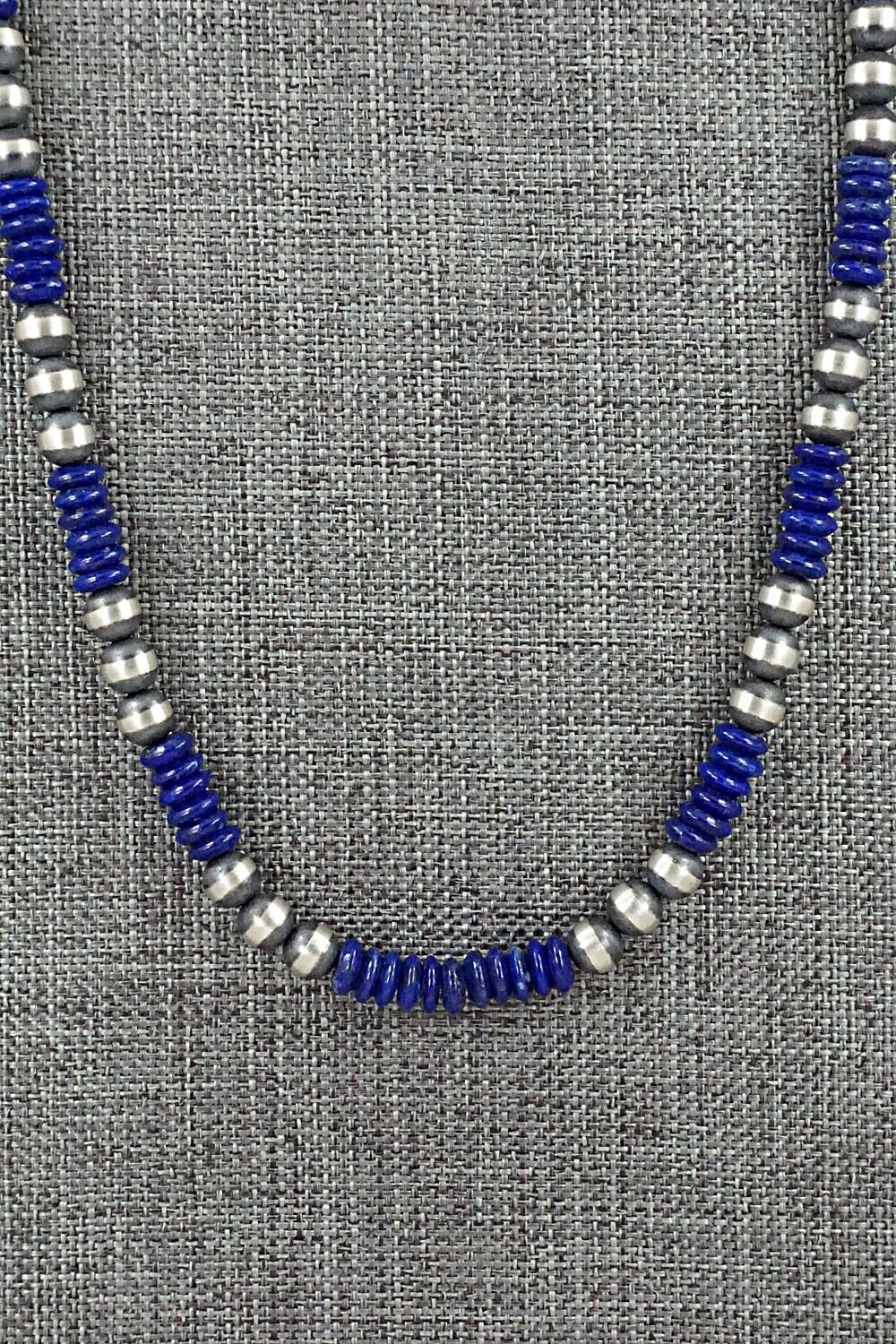 Lapis & Sterling Silver Necklace - Doreen Jake