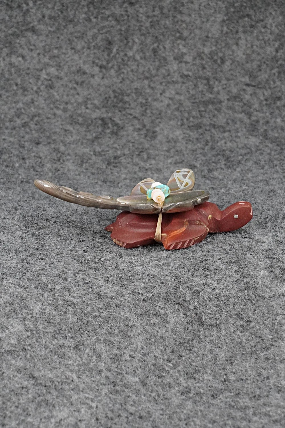 Turtle Zuni Fetish Carving - Daisy Rose Leonard