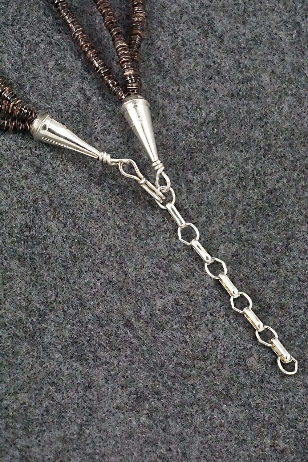 Multi-Stone and Sterling Silver Necklace - Helen Tsosie