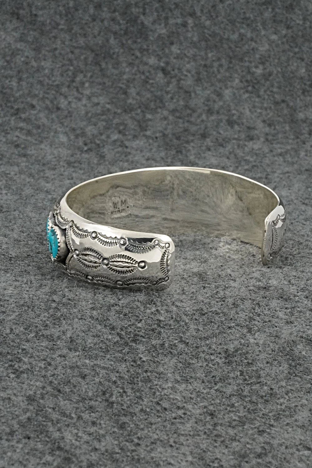 Turquoise & Sterling Silver Bracelet - Wilbert Muskett Sr.