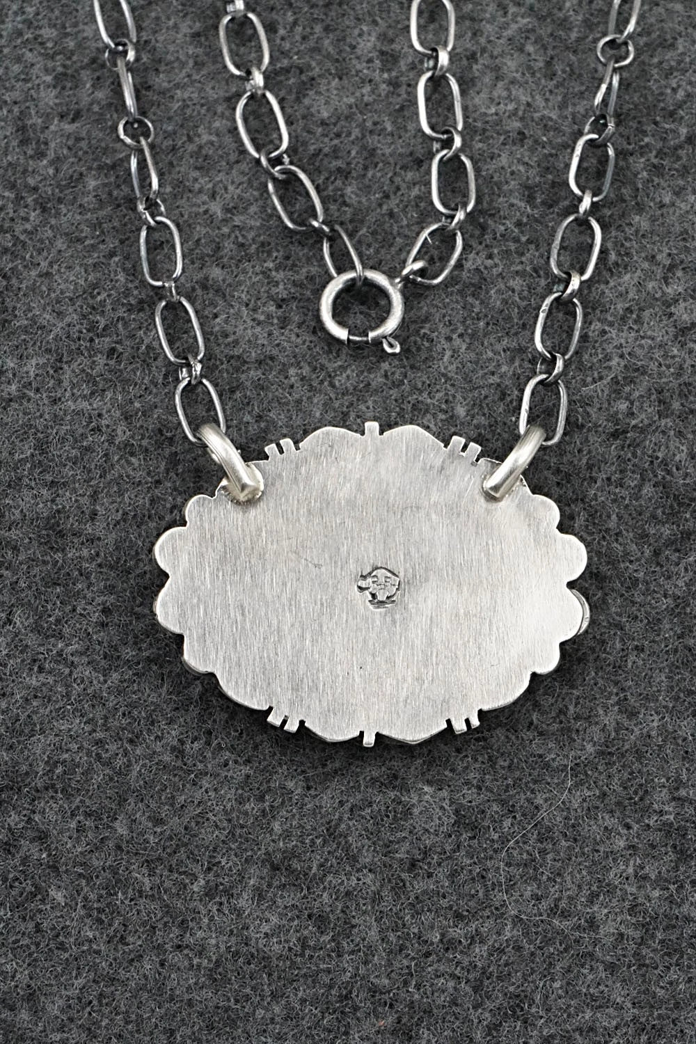 Turquoise & Sterling Silver Necklace - Marita Benally