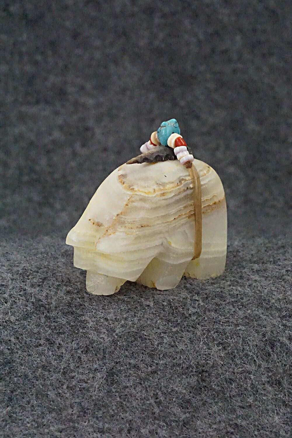 Bear Zuni Fetish Carving - Douglas Martza
