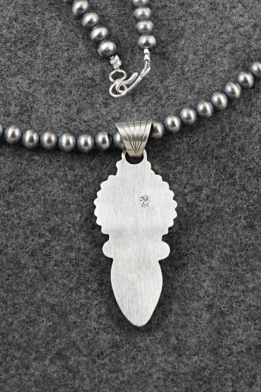 Turquoise & Sterling Silver Necklace - Sharon McCarthy