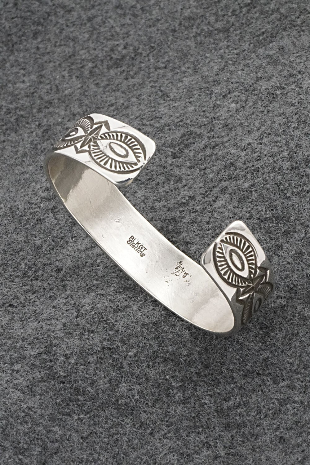 Turquoise & Sterling Silver Bracelet - Arnold Blackgoat
