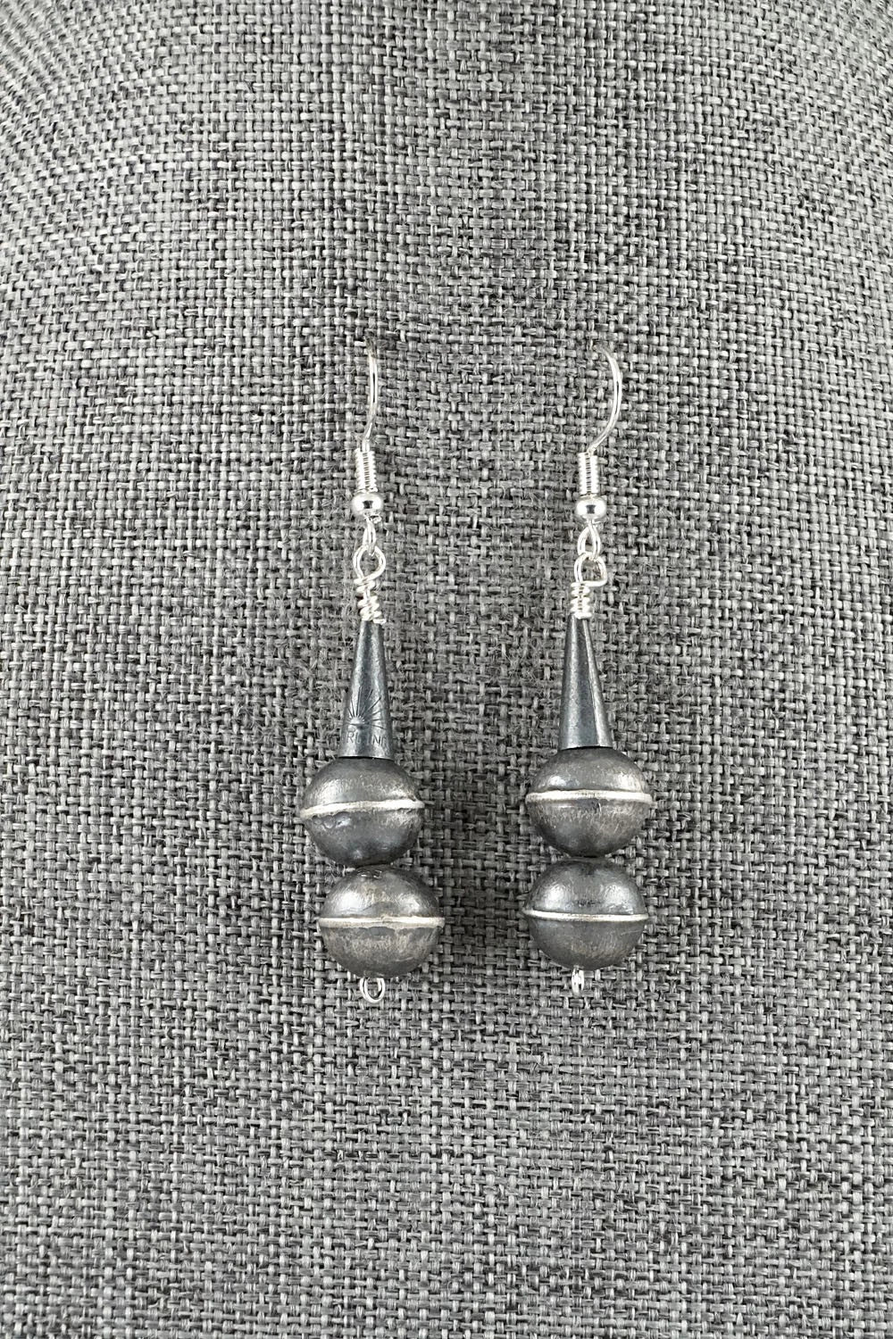 Turquoise & Sterling Silver Squash Blossom Set - Gilbert Martin
