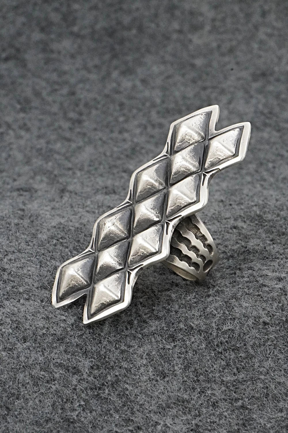 Sterling Silver Ring - Calvin Martinez - Size 7