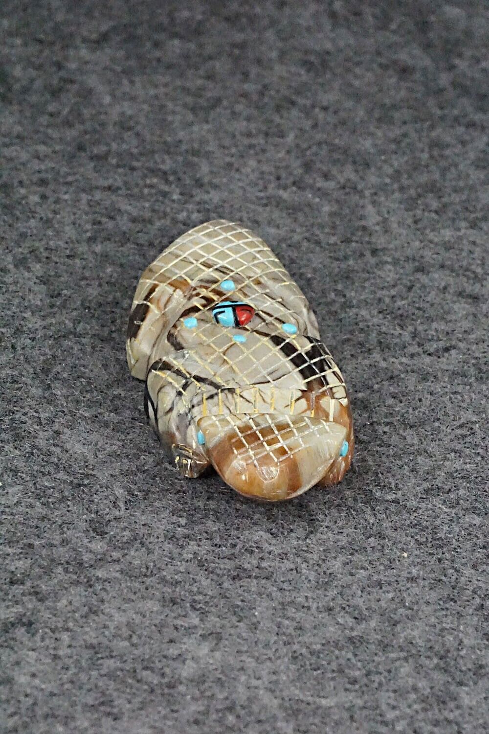 Lizard Zuni Fetish Carving - Danette Laate
