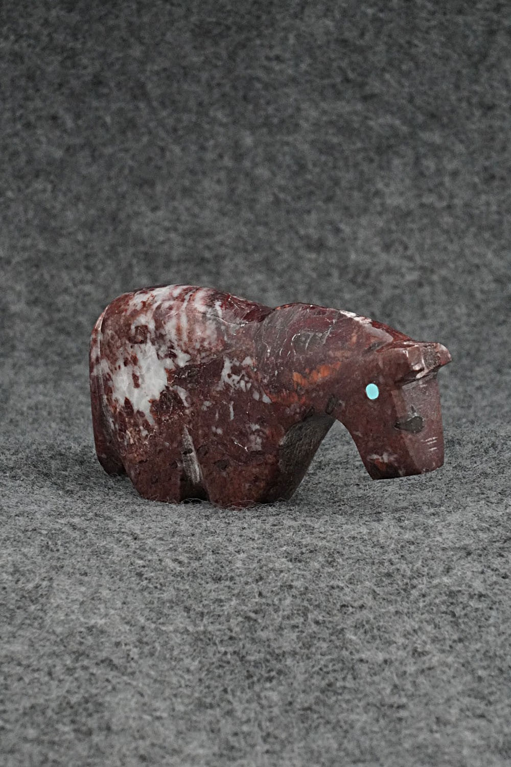 Horse Zuni Fetish Carving - Bernard Laiwakete