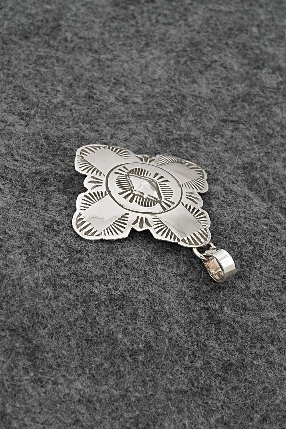 Sterling Silver Pendant - Bertha Begay