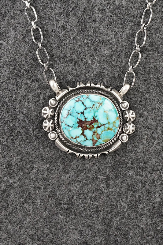 Turquoise & Sterling Silver Necklace - Marita Benally