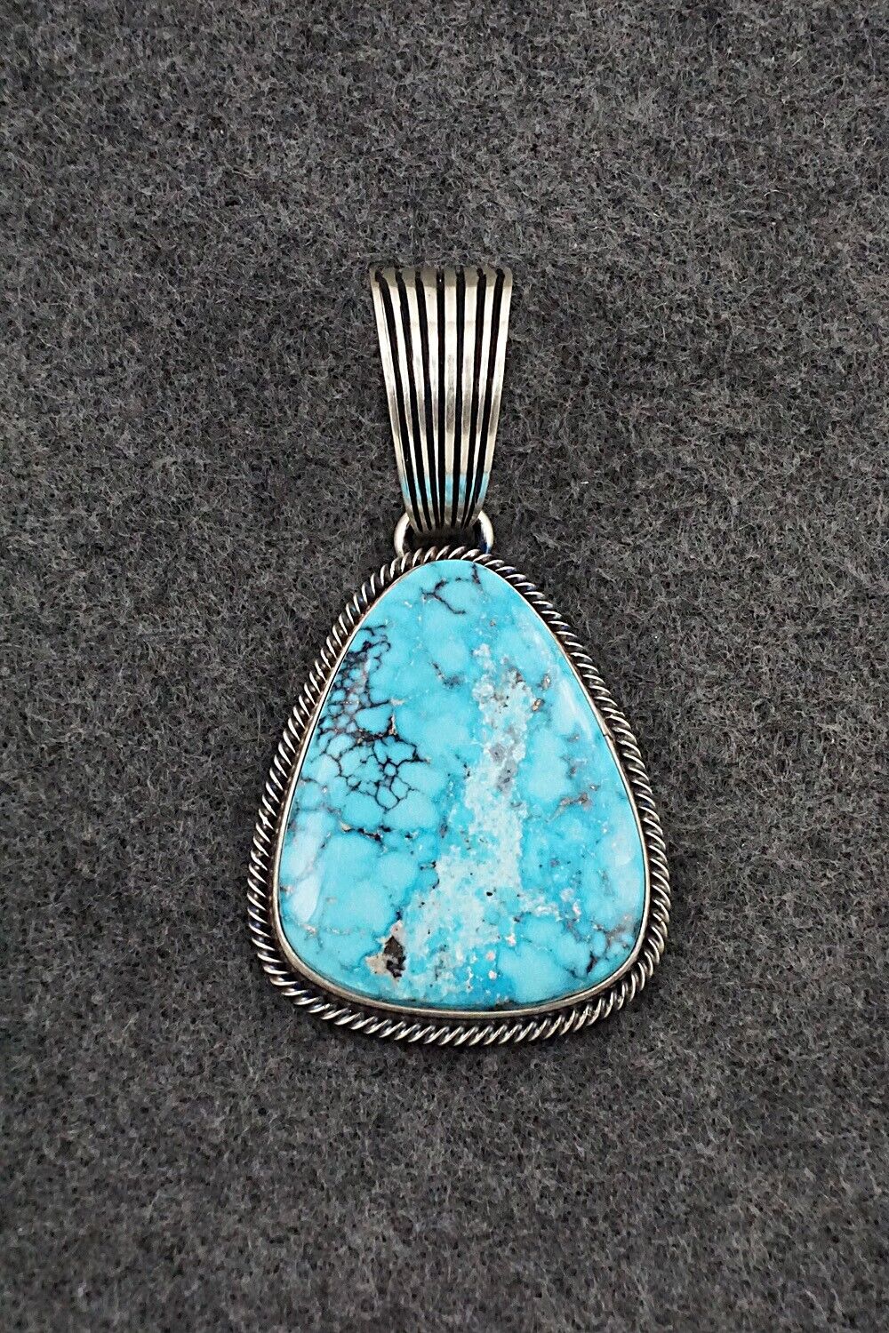 Turquoise & Sterling Silver Pendant - Randy Boyd