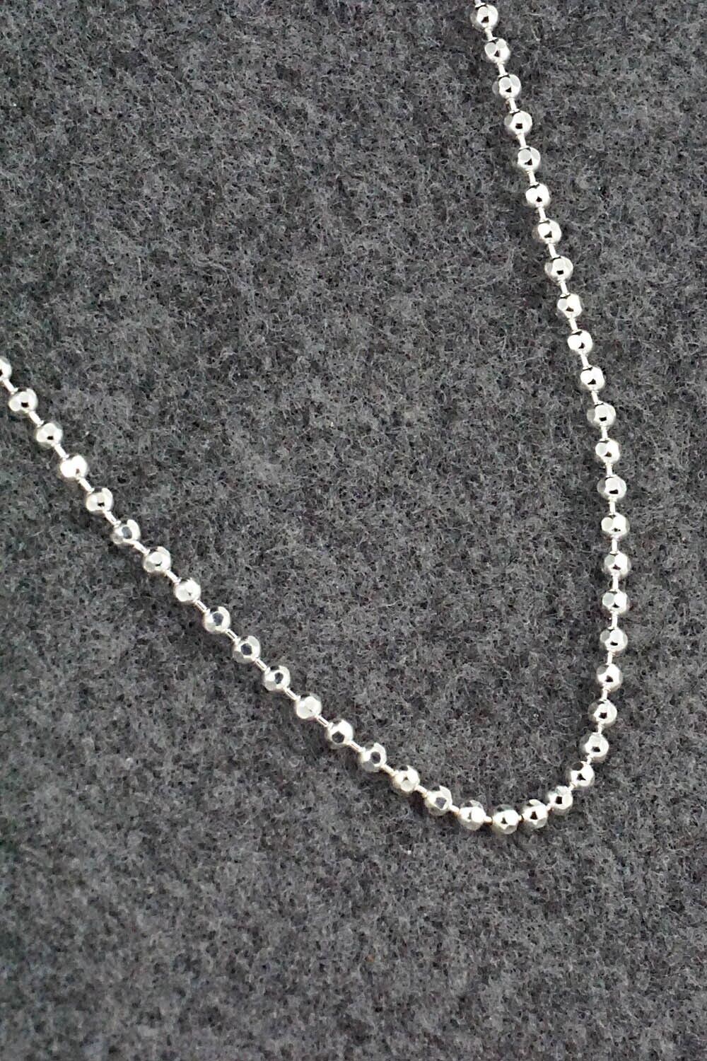 Sterling Silver Chain Necklace - Sterling Silver 16"