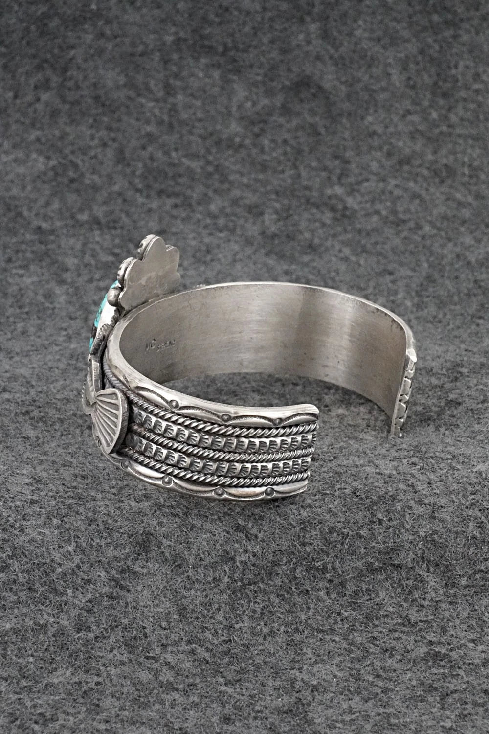 Turquoise & Sterling Silver Bracelet - Michael Calladitto