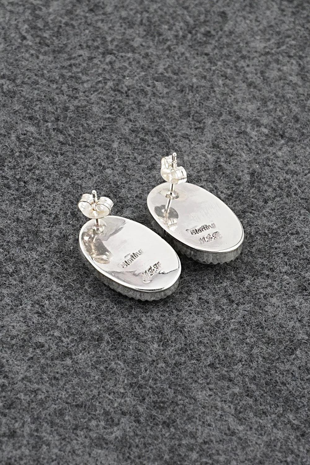 Morado & Sterling Silver Earrings - Murray Hannaweeka