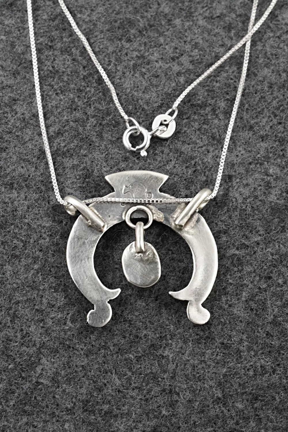 Turquoise & Sterling Silver Necklace - Gary Shorty