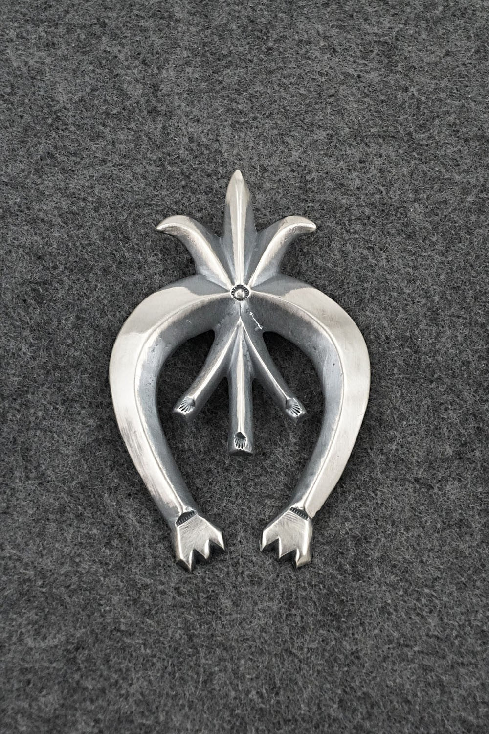 Sterling Silver Naja Pendant - Harrison Bitsue