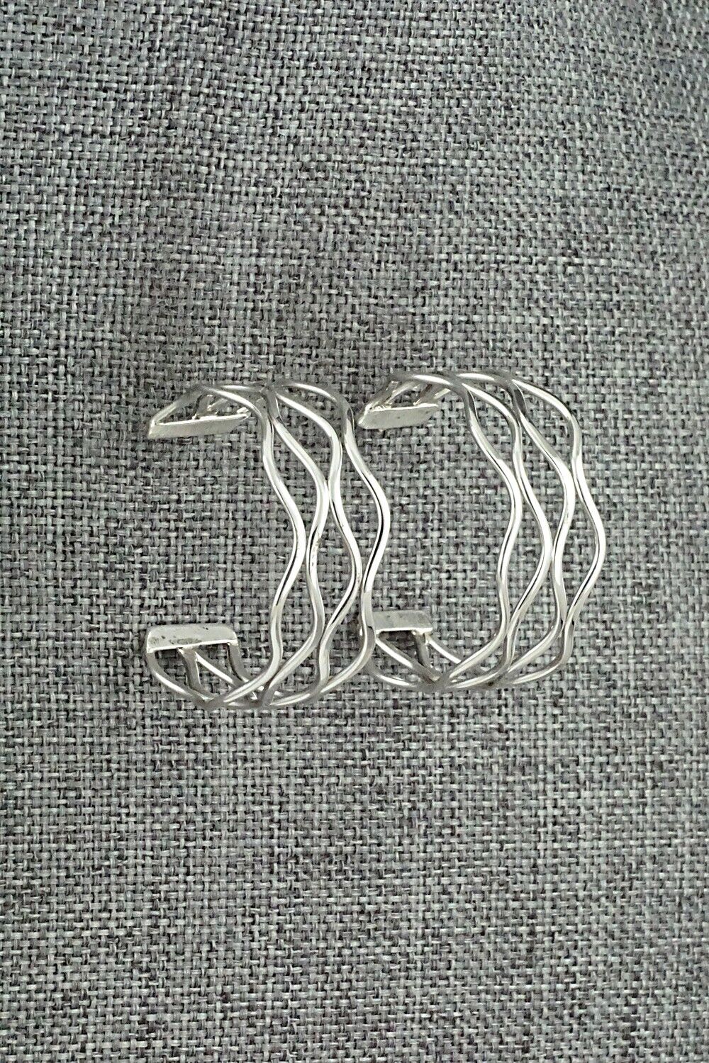 Sterling Silver Hoop Earrings - Elaine Tahe