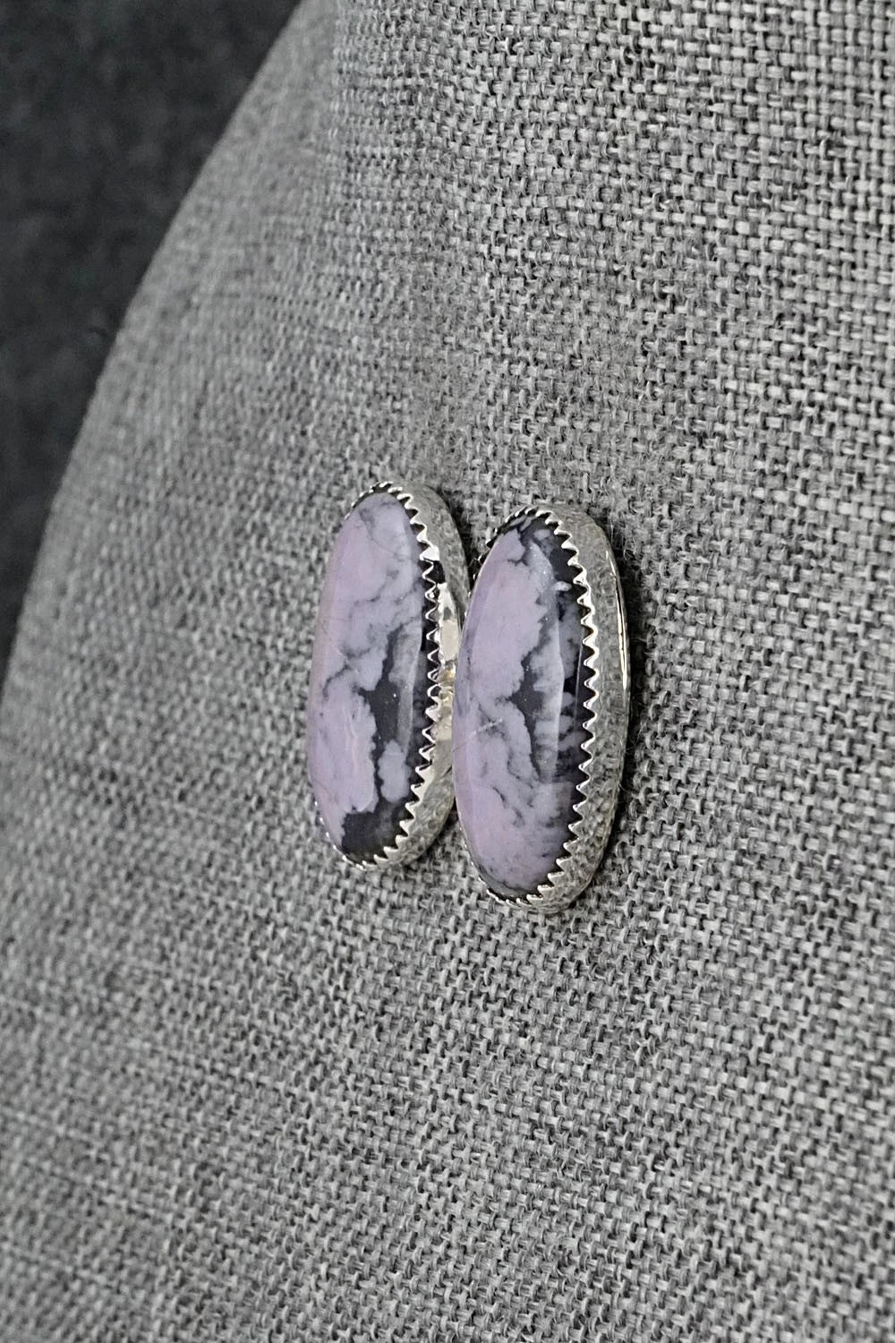 Morado & Sterling Silver Earrings - Murray Hannaweeka