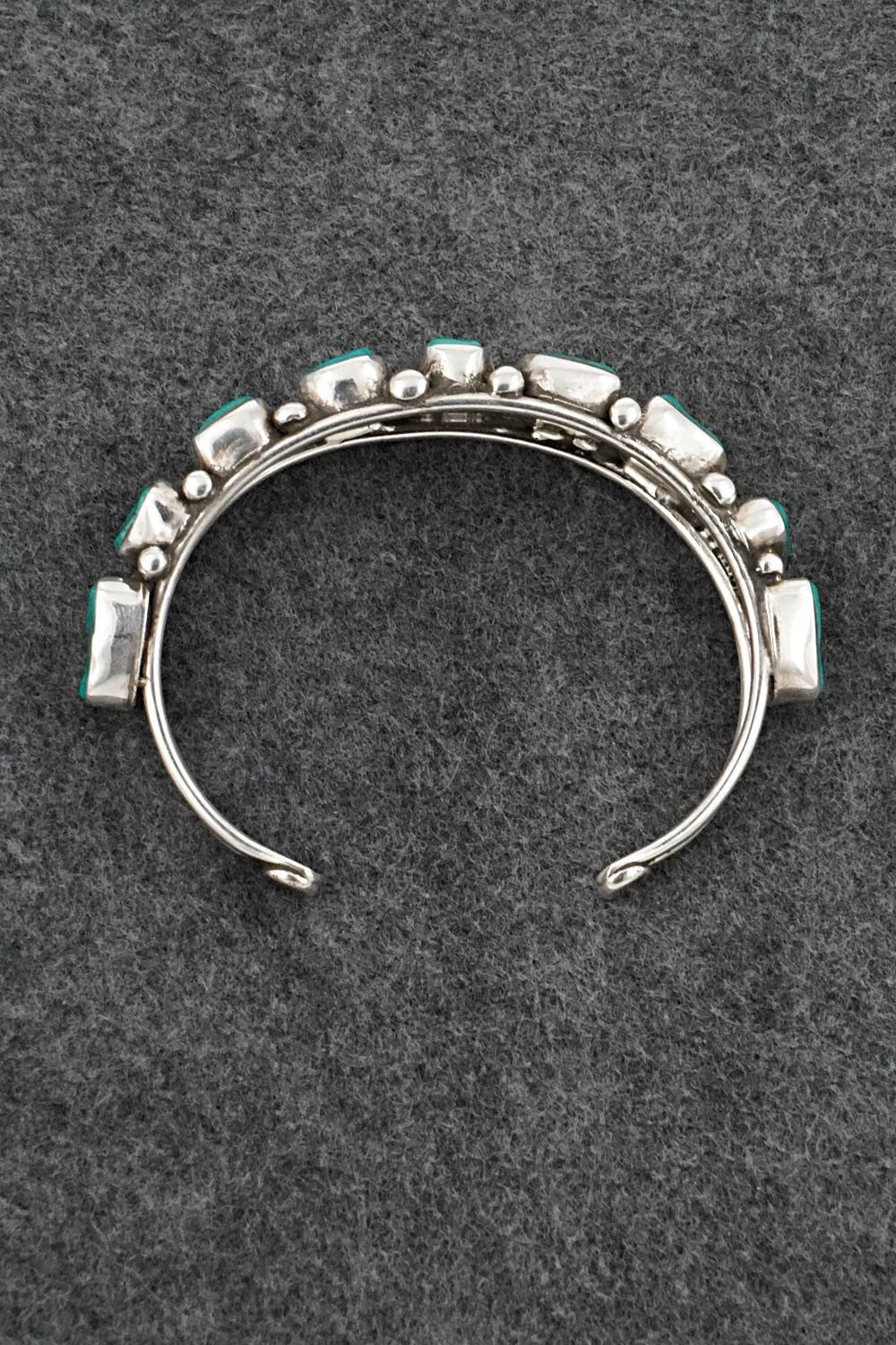 Turquoise & Sterling Silver Bracelet - Priscilla Reeder