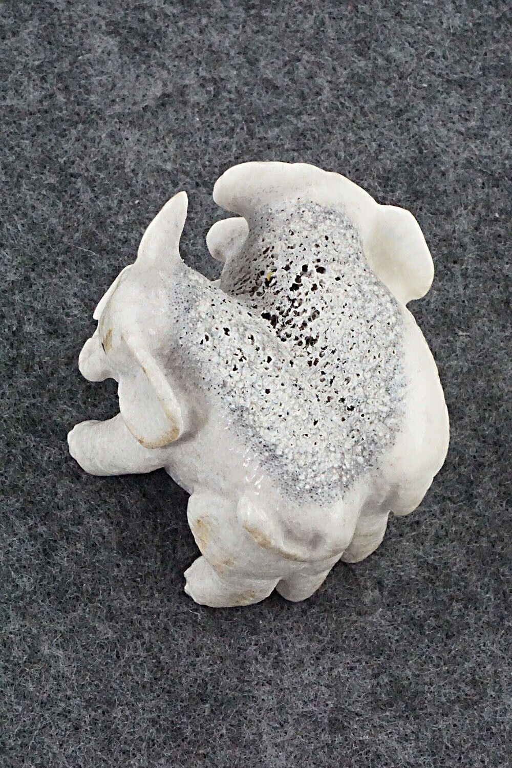 Elephants Zuni Fetish Carving - Maxx Laate