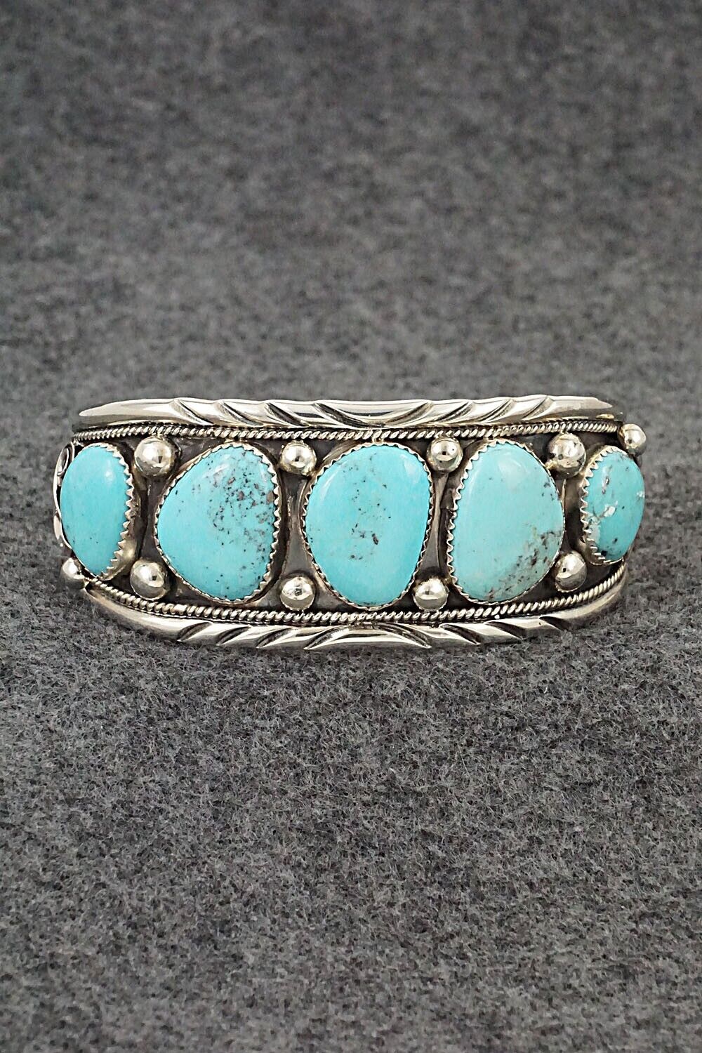 Turquoise & Sterling Silver Bracelet - Davey Morgan