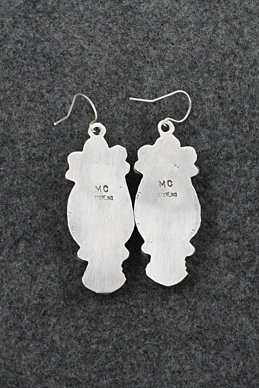 Turquoise & Sterling Silver Earrings - Michael Calladitto