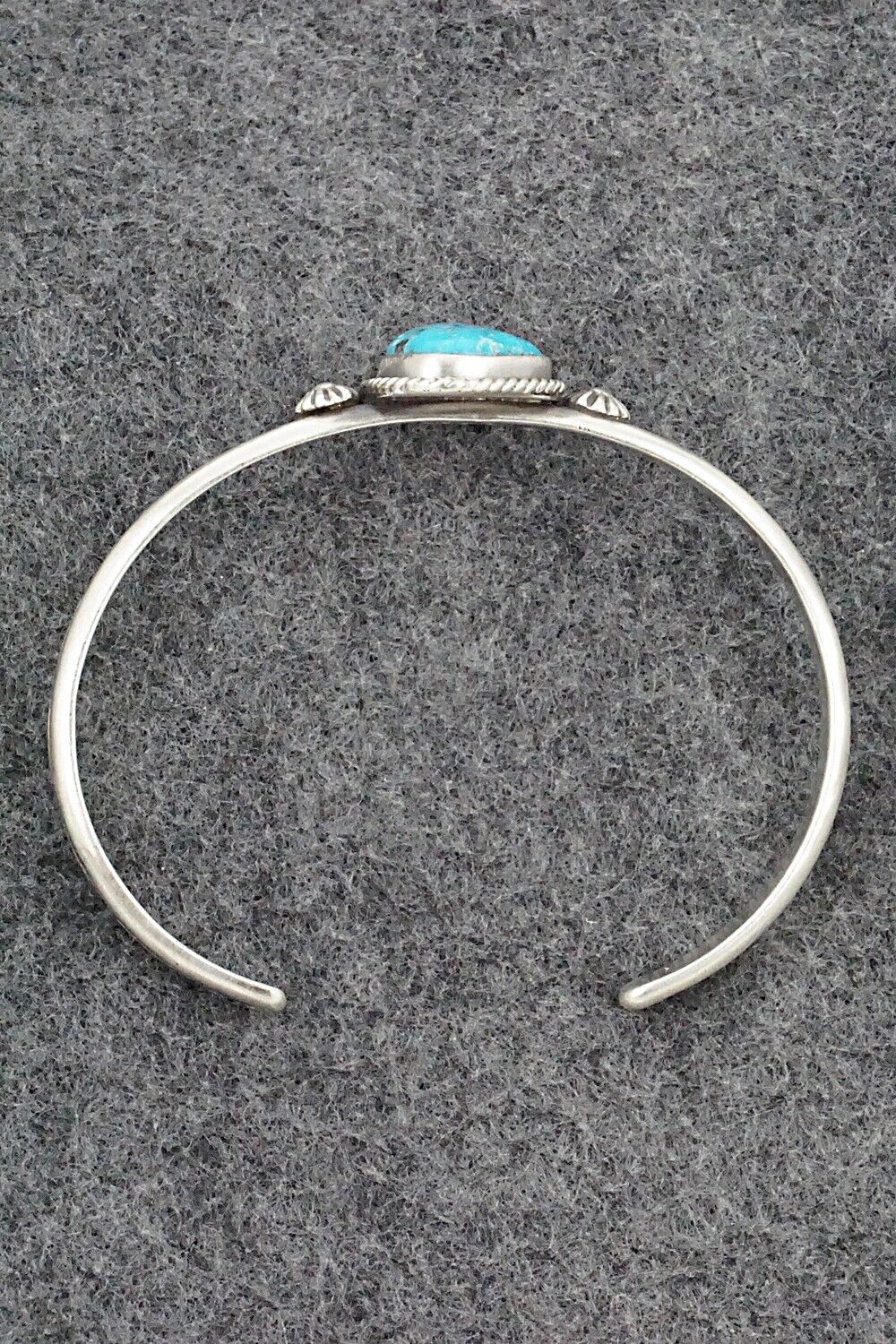 Turquoise & Sterling Silver Bracelet - Samuel Yellowhair