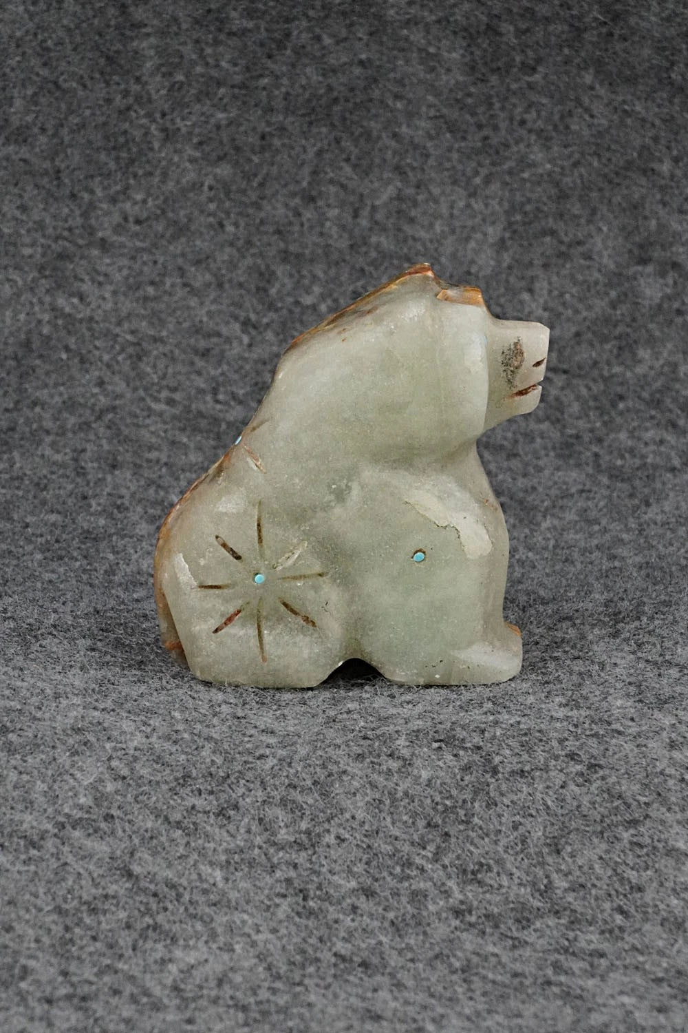 Bear Zuni Fetish Carving - Robert Celicion