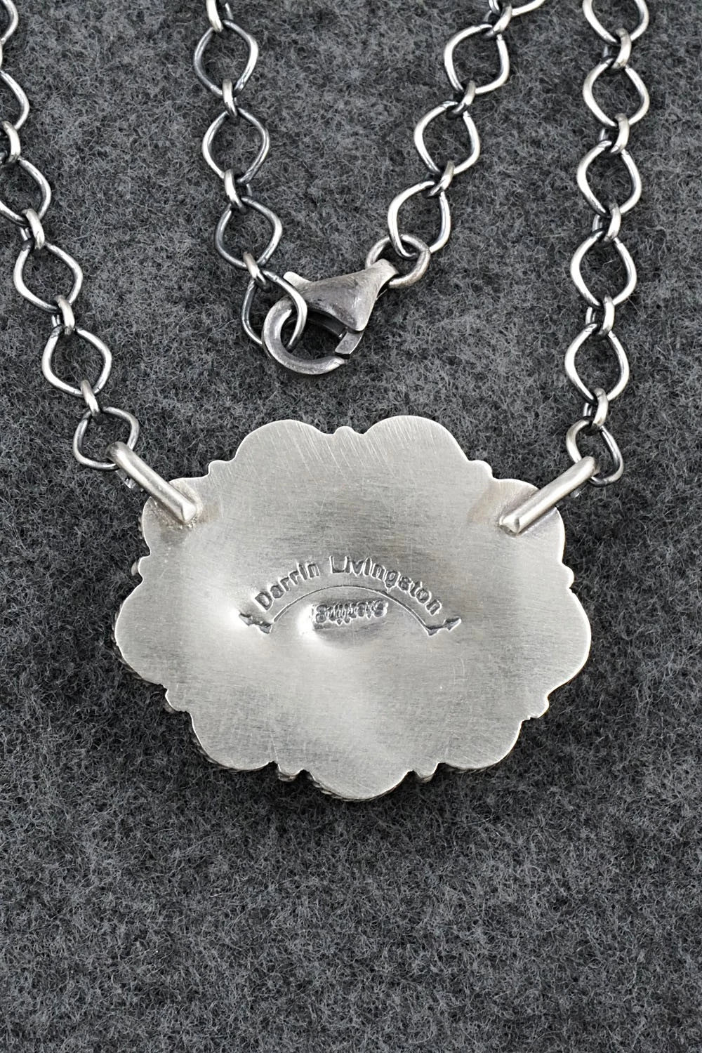 Morado & Sterling Silver Necklace - Darrin Livingston