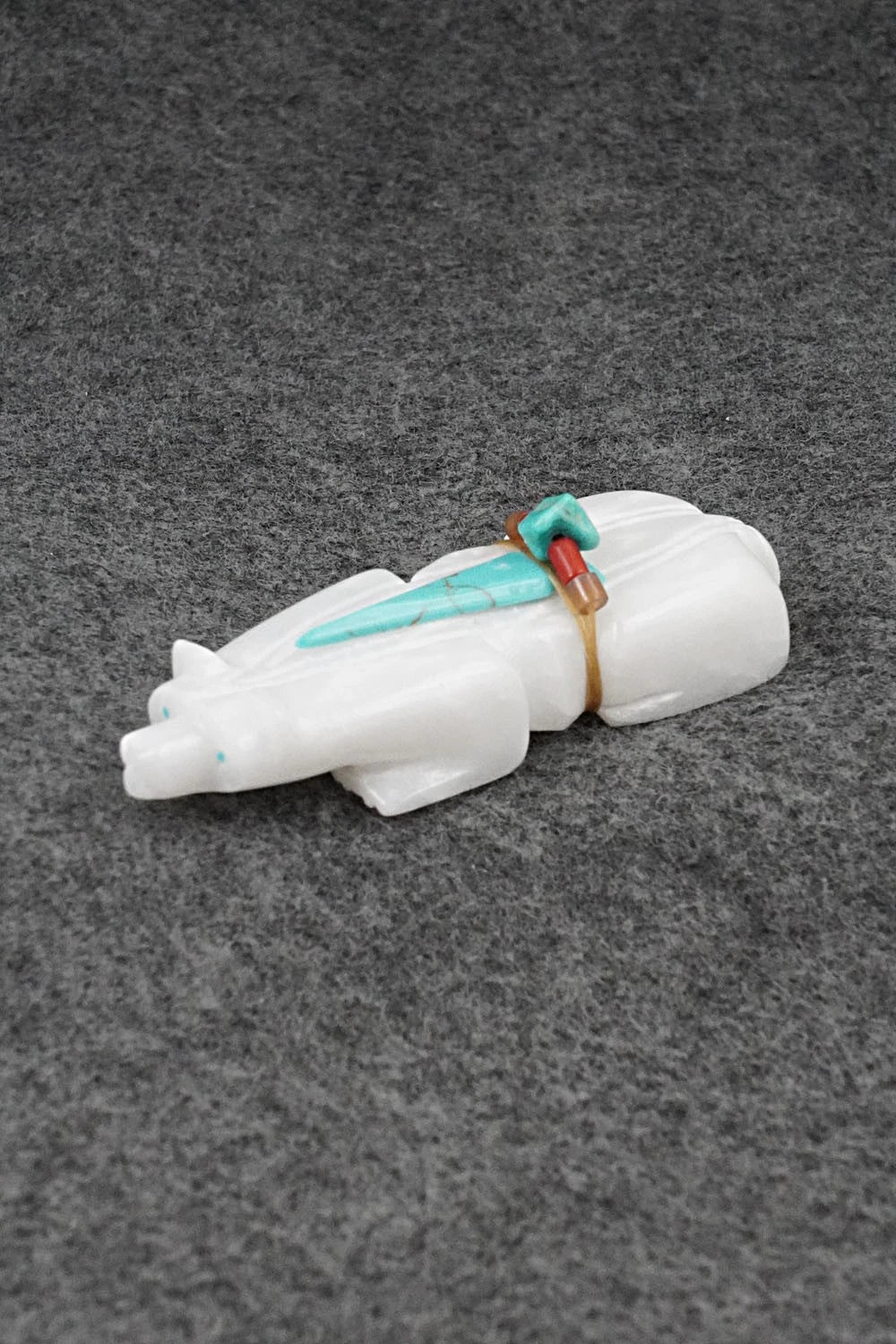 Badger Zuni Fetish Carving - Alex Tsethalakai