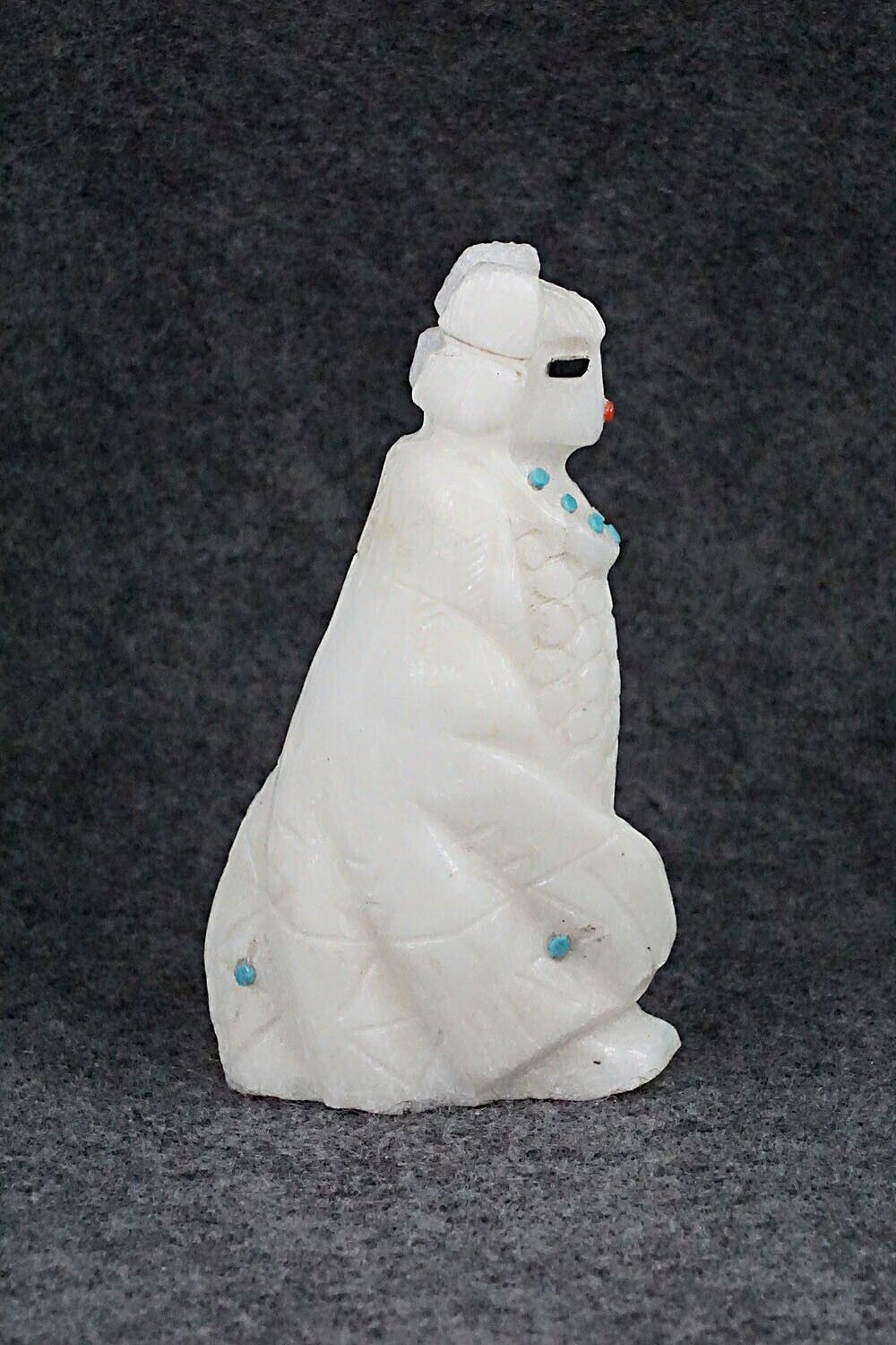 Corn Maiden Zuni Fetish - Derrick Kaamasee