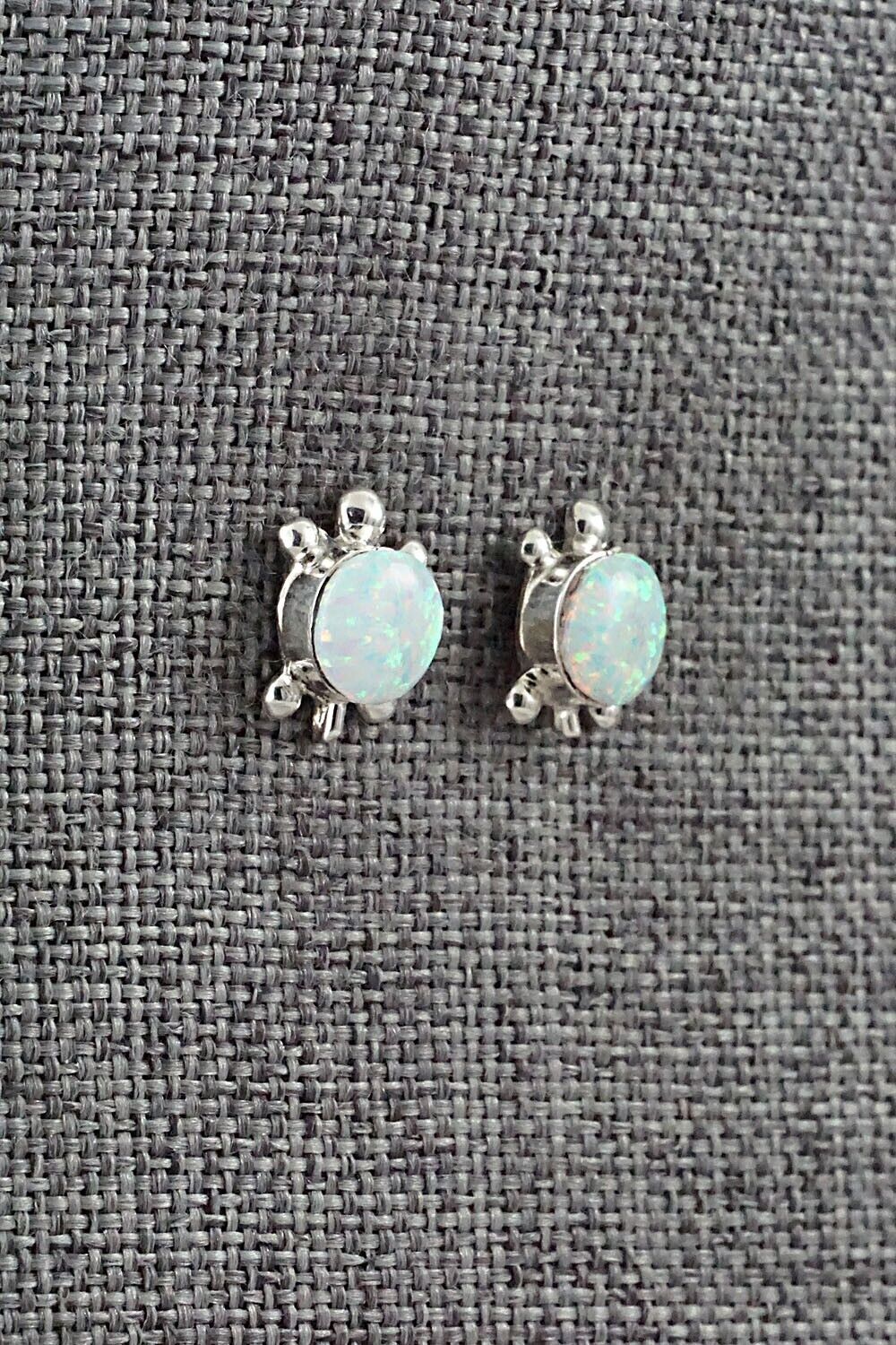 Opalite & Sterling Silver Earrings - Ashley Laate