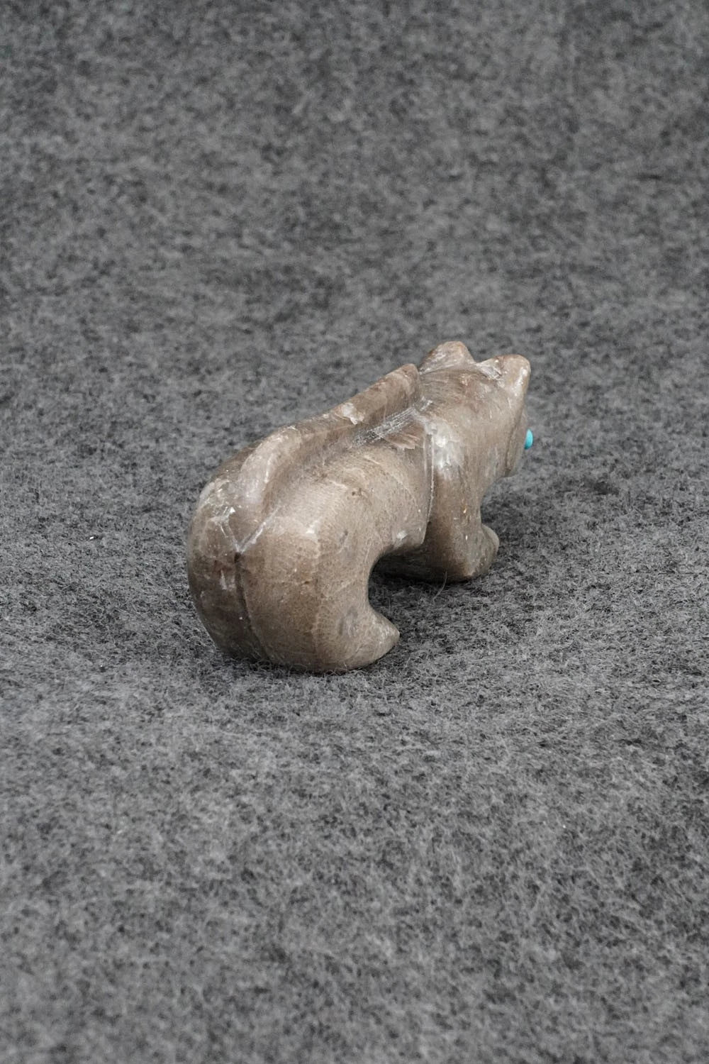 Mountain Lion Zuni Fetish Carving - Ronnie Lunasee